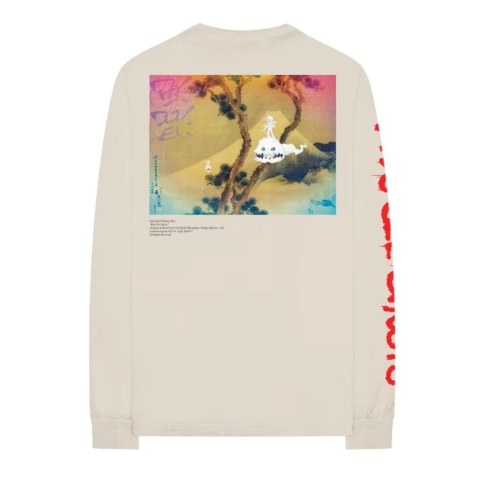 Kid Cudi Kids See Ghosts Long Sleeve Shirt (Limited Edition)